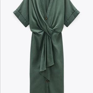 NWT Zara linen dress